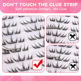 JYH Self-Adhesive Lash Series - Summer Blue Tears