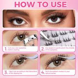 JYH Self-Adhesive Lash Series - Camellia