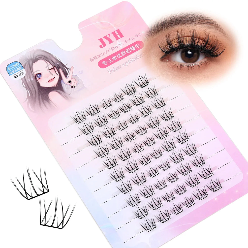 JYH Pink Card Laser Junfeng Eyelashes