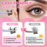 JYH Self-Adhesive Lash Series - Big Baby