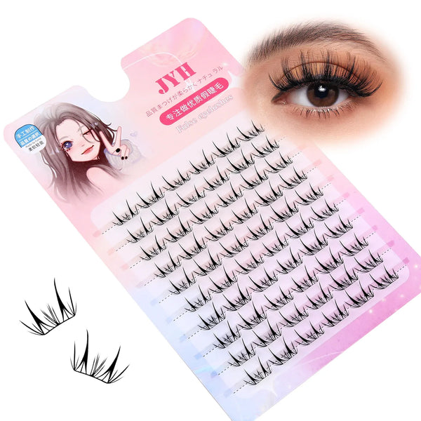 JYH Pink Card Laser Voluminous Deer Eyelashes