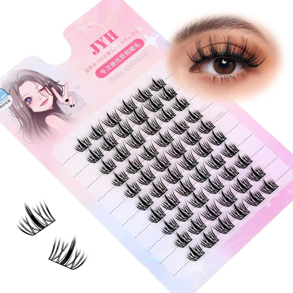 JYH Pink Card Laser Sunflower Eyelashes