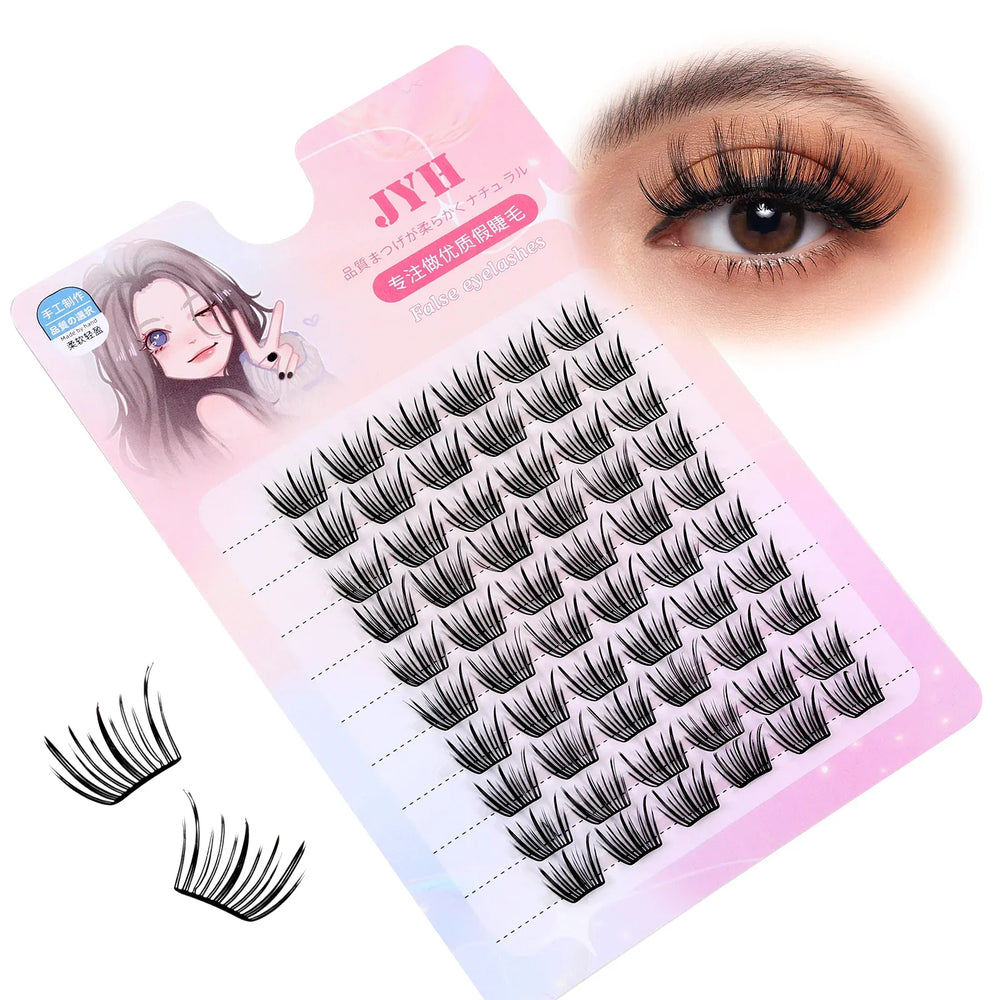 JYH Pink Card Laser Girl Group Eyelashes