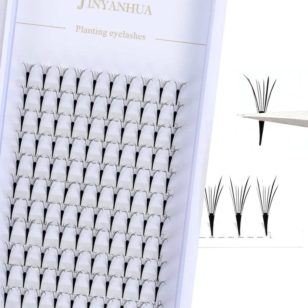 JYH 9-15mm Equal Length Butterfly Wing Lashes