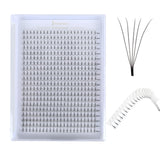 Large Capacity Long Stem 3D-6D Lashes 0.1mm Mixed Length 8-15mm