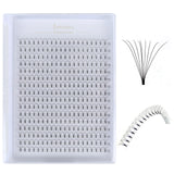 3D-12D Short Stem Volume Lashes 0.07mm, 8-15mm Optional, Large Capacity Single Length