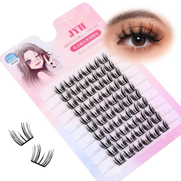 JYH Pink Card Laser Little Windbell Eyelashes