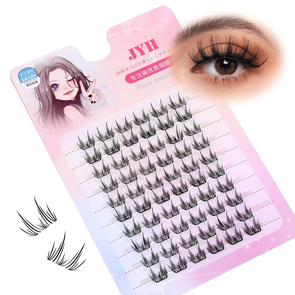 JYH Pink Card Laser Dandelion Eyelashes