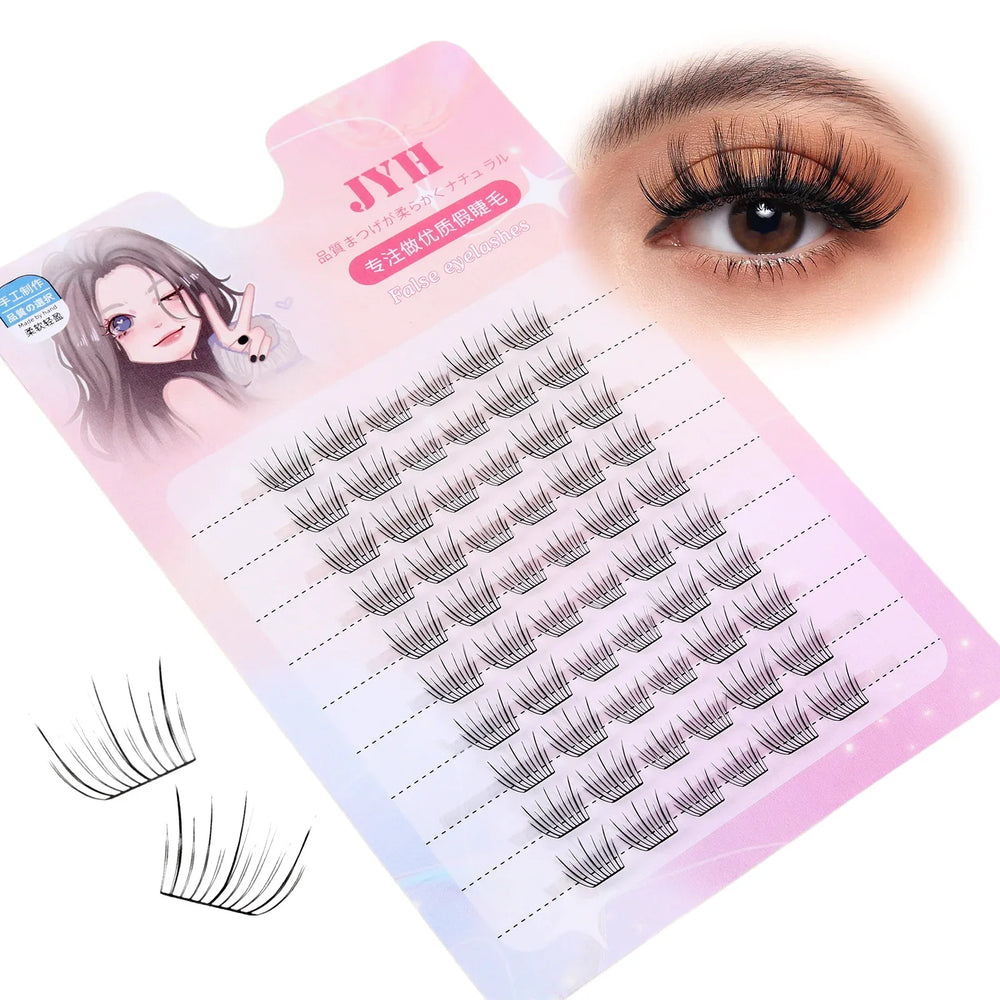 JYH Pink Card Laser Little Sun Eyelashes