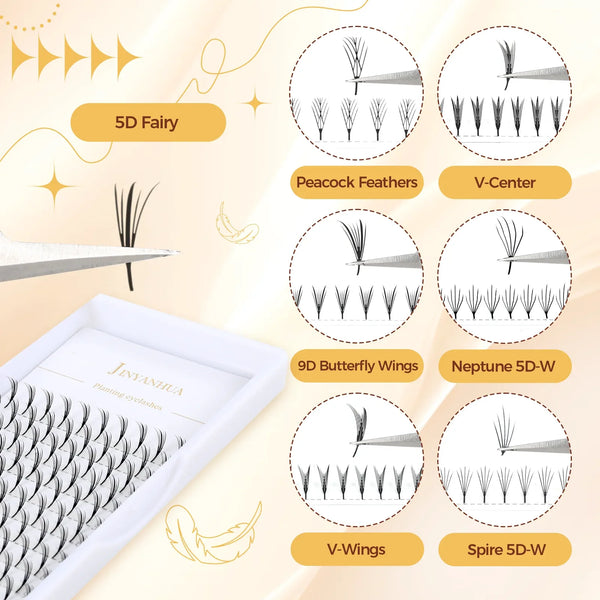 9-15mm 5D Fairy Style Lashes