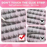 JYH Self-Adhesive Lash Series - Fish Tail Fairy