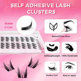 JYH Self-Adhesive Lash Series - Thick Cat