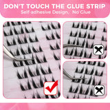 JYH Self-Adhesive Lash Series - Thick Cat