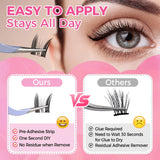 JYH Self-Adhesive Lash Series - Thick Cat