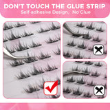 JYH Self-Adhesive Lash Series - Iceberg Flower Sea