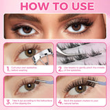 JYH Self-Adhesive Lash Series - Iceberg Flower Sea