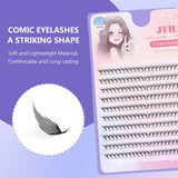 JYH 8-16mm Laser Printed Tower Tip Series (Slant Tower Tip, Pink)