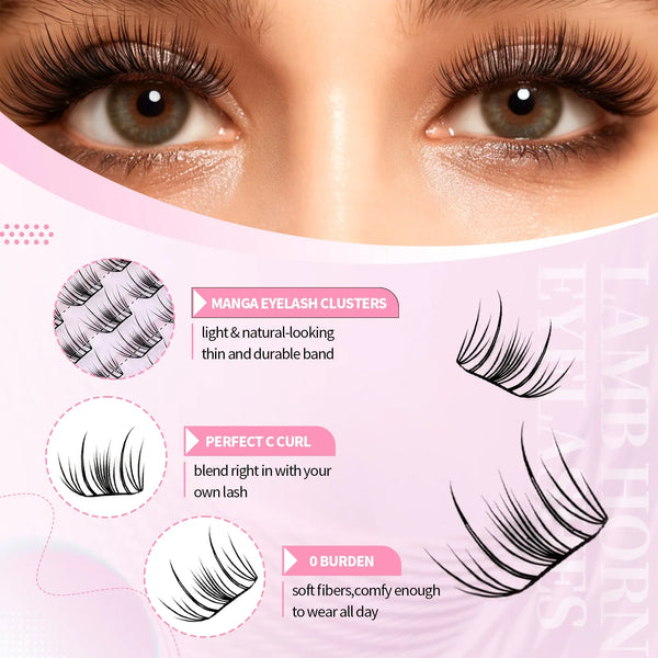 JYH Pink Card Laser Cloud Eyelashes