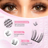 JYH Pink Card Laser Little Windbell Eyelashes