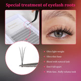JYH 3D Volume Cluster Lashes 0.1mm