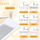 JYH 9-15mm Sea King Clover Lashes
