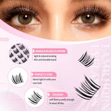 JYH Pink Card Laser Fireworks Eyelashes