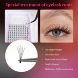 JYH 5D Volume Cluster Lashes 0.1mm