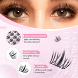 JYH Pink Card Laser Sunflower Eyelashes