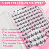 JYH Self-Adhesive Lash Series - Peacock Fish