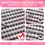 JYH Self-Adhesive Lash Series - Snowflake