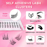 JYH Self-Adhesive Lash Series - Double-tip Sunflower