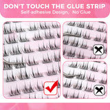 JYH Self-Adhesive Lash Series - Double-tip Sunflower