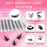 JYH Self-Adhesive Lash Series - Electric Eye Girl