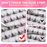 JYH Self-Adhesive Lash Series - Girlish Heart