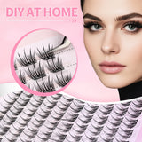 JYH Pink Card Laser 3-Point Sunflower Eyelashes