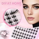JYH Pink Card Laser Fire Tassel Eyelashes