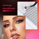 JYH 2D Volume Cluster Lashes 0.1mm