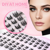 JYH Pink Card Laser Fireworks Eyelashes