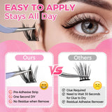 JYH Self-Adhesive Lash Series - Nine-tailed Rabbit