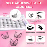 JYH Self-Adhesive Lash Series - Sea Orchid