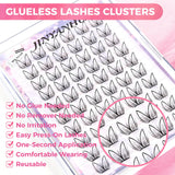 JYH Self-Adhesive Lash Series - Sea Orchid