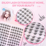 JYH Pink Card Laser Natural Sunflower Eyelashes