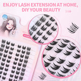 JYH Pink Card Laser Fireworks Eyelashes