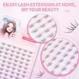JYH Pink Card Laser Mixed Barbie Eyelashes