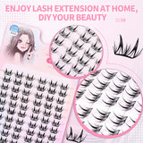 JYH Pink Card Laser Deer Lashes Eyelashes