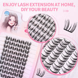 JYH Pink Card Laser Little Windbell Eyelashes
