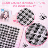 JYH Pink Card Laser Little Wild Rabbit Eyelashes