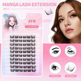 JYH Pink Card Laser Cat Ear Eyelashes