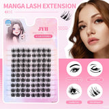 JYH Pink Card Laser Little Wild Rabbit Eyelashes