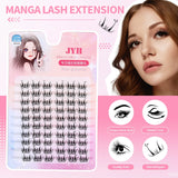 JYH Pink Card Laser Deer Butterfly Eyelashes